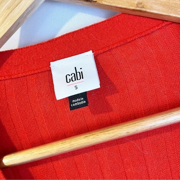 CAbi Passage Snap Front V-Neck Cardigan Sweater - Picture 3 of 5